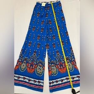 Flying Tomato Floral Blue Pants